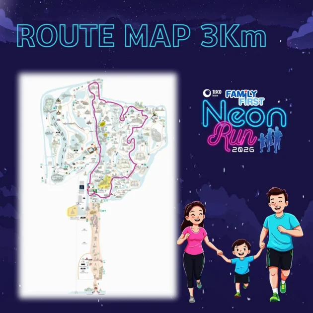งานวิ่ง เมืองโบราณา Neon RUN 3